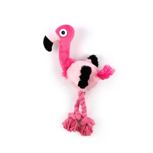AFP Ultrasonic DJ-Flamingo - lydsvagt hundelegetøj